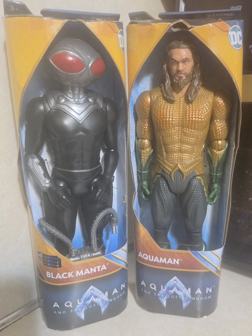 DC Aquaman and the Lost Kingdom Aquaman & Black Manta Action Figure Duo